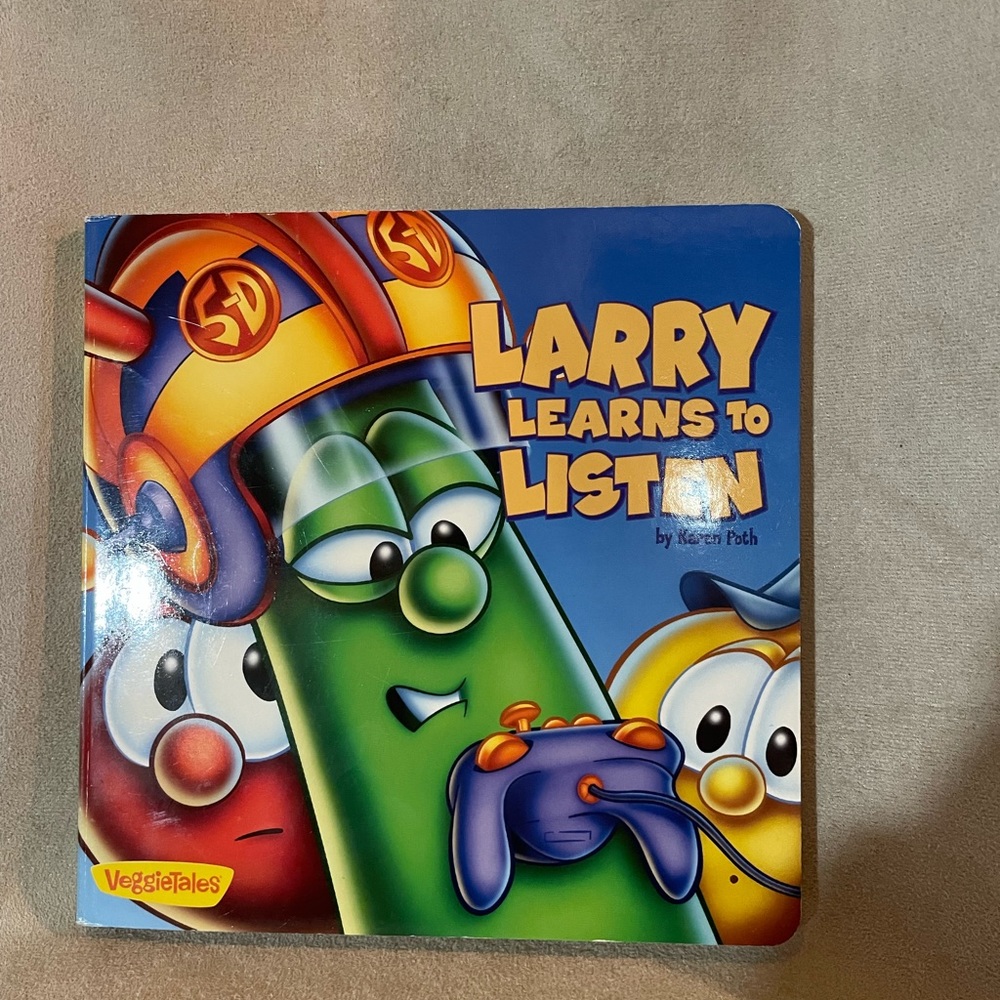 Veggie Tales Hard Back Book